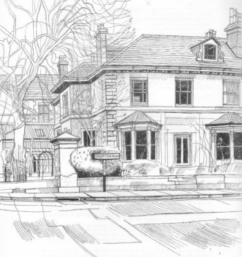 Corner of Christchurch Road and Compton Road
