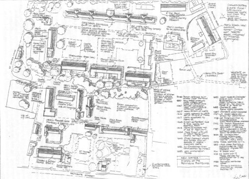 History cartoon of Peninsula Barracks