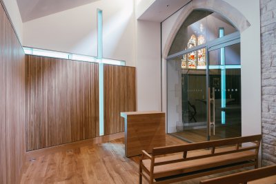 Internal view of side Chapel