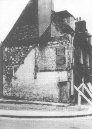 Corner of Upper Brook Street and St Georges Street - early 1950's