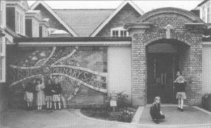 Millennium Plaque - Winchester College Community Service and St Bede Primary School