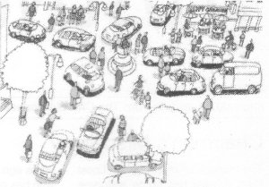 shared space cartoon