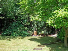 View in one of the gardens