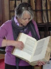 Book in Royal Grammar School Library in Guildford