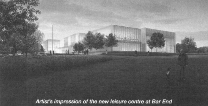 Artist's impression of new Leisure Centre