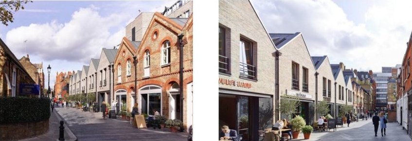 Rebuilt Mews in Sloane Street