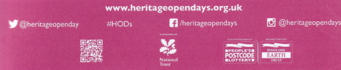 Heritage Open Day footer