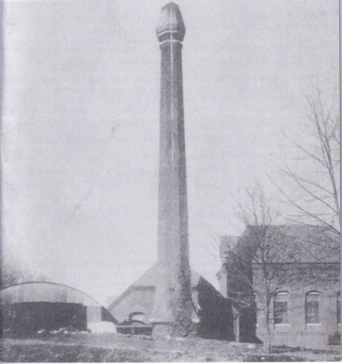 Chimney of the Garnier Road pumping Station