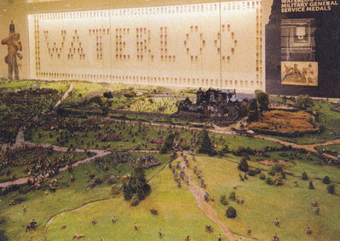 The Waterloo Diorama at The Royal Green Jackets (Rifles) Museum