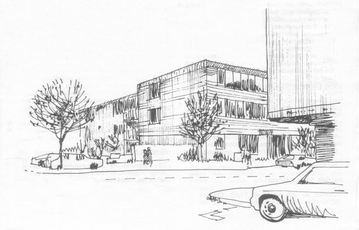 Drawing of Colebrook Street with 60/61 removed