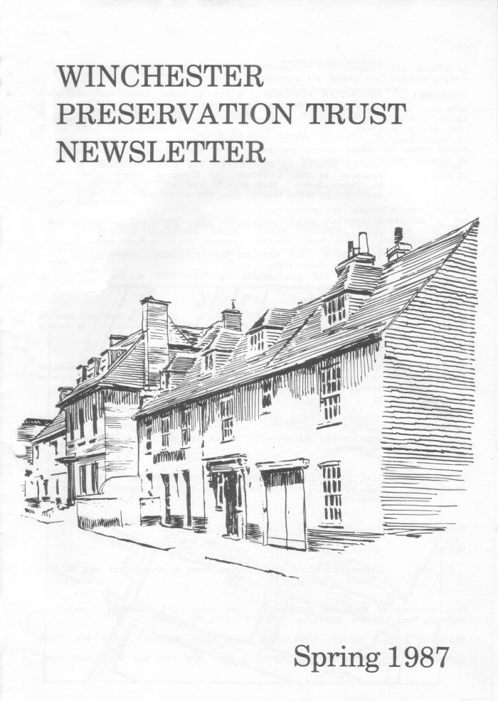Drawing of two buildings demolished in Brooks clearance