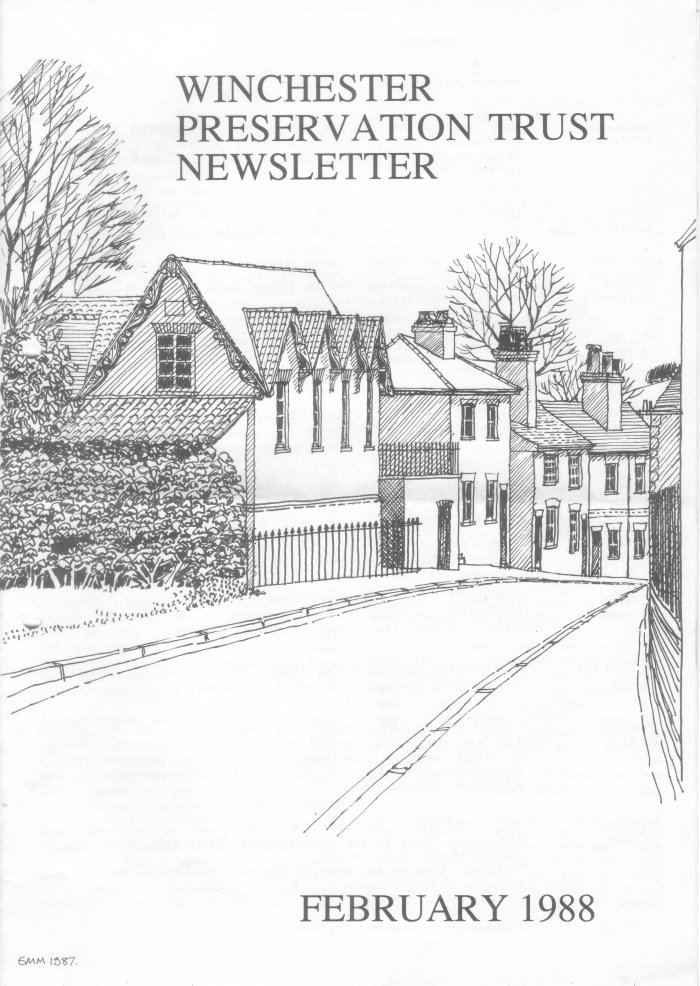 Drawing of upper end of St John's Street looking south