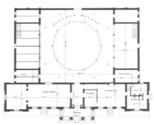 Plan of Winchester Corn Exchange