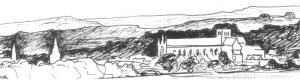 View of Winchester northeast from Badger Farm