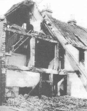 The Old Hospital, Colebrook Street, in course of demolition
