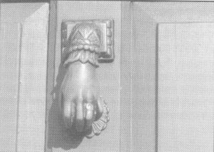 Door knocker from Union Street
