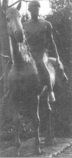 Elizabeth Frink: 'Man on Horse', Upper High Street