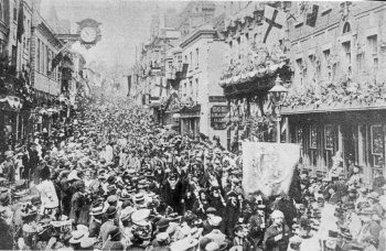 Diamond jubilee of Queen Victoria in 1897