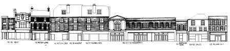 panoramic view 111-125 High St