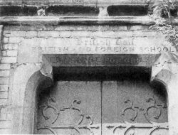 Girls entrance to British Hall
