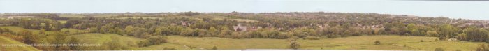 Panorama View from Bushfield Camp on the left to the City on right