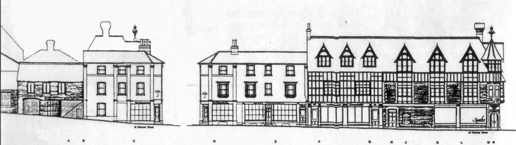 Panoramic view of St Thomas Street